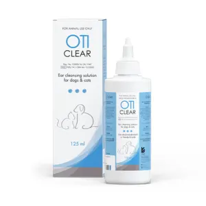 Oticlear with packaging and bottle