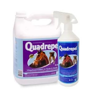 Quadrepel Fly Repellent & Tick Spray for Dogs & Horses