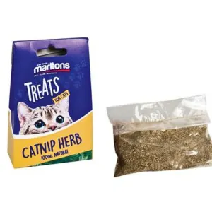 Marltons Cat Catnip with bag on the outside