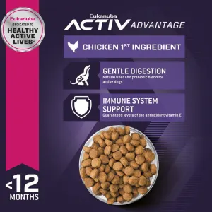 Eukanuba Large Breed Puppy Food immune and digestion support