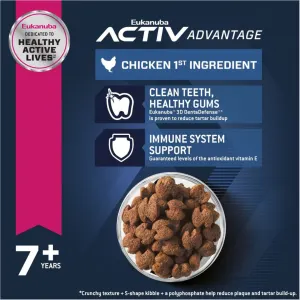 Eukanuba Senior Small Breed Dog Food actual pellets