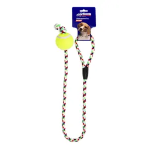 Marltons Tennis Ball Dog Toy With Lead
