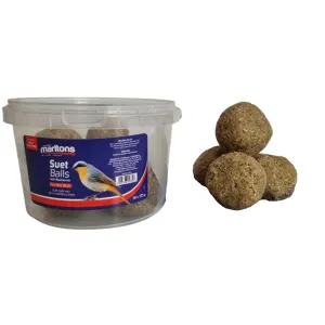 Marltons Suet Balls With Mealworms For Wild Birds ball size