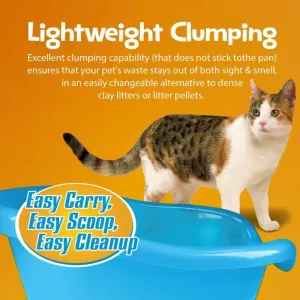 SmartCat Corn and Wheat Clumping Litter lightweight clumping