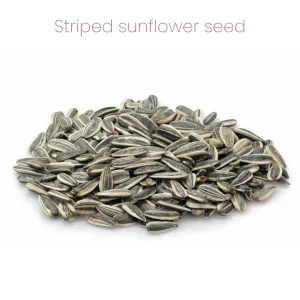 Westermans Bird Seed Cockatiel Mix striped sunflower seed