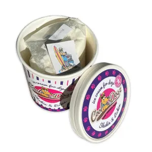 Cool Dogs Ice-Cream for Dogs addin' Favourites Tub with contents
