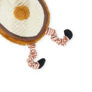 Reindeer Scratcher Mat For Cats bottom with legs