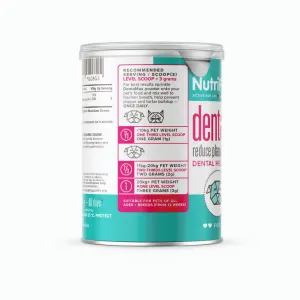 NutriFlex DentaMax Powder For Dogs and Cats side two