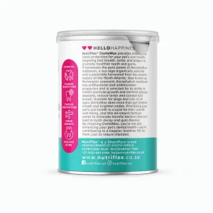 NutriFlex DentaMax Powder For Dogs and Cats side three