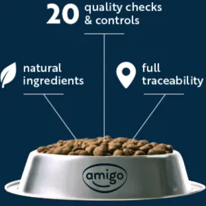 Amigo Confidence Adult Dog Food for Medium & Large Dogs information image