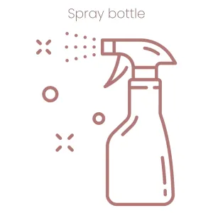 Animal Zone Bird Cage Cleaning Spray comes in a spray bottle