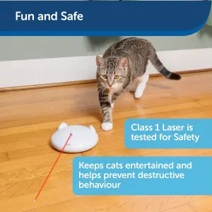 FroliCat® Zip Laser Toy creates safe fun