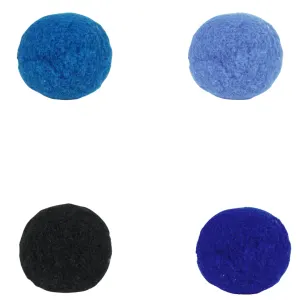 Battersea Catnip Toys For Cats blue, black, light blue and dark blue colours