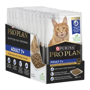 Purina Pro Plan Chicken in Gravy Wet 7+ Cat Food