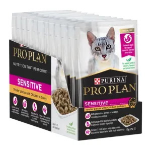 Purina Pro Plan Chicken in Gravy Wet Sensitive Cat Food