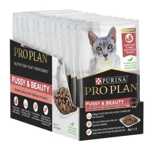 Purina Pro Plan Salmon in Gravy Wet Fussy & Beauty Cat Food