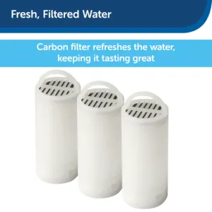 Replacement Charcoal Filter For 360 Fountains fresh water