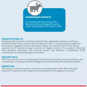 Royal Canin Babydog Milk for Puppies harmonious growth