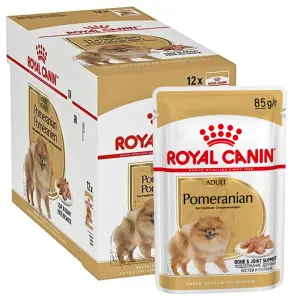 Box of Royal Canin Pomeranian pouches