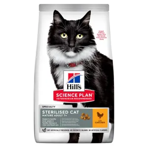 Hills Mature Sterilised Cat Food - Chicken