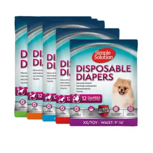 Buy Simple Solution Disposable Dog Diapers Online ePETstore