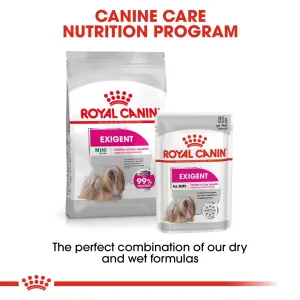 Royal Canin Exigent Wet Dog Food dry and wet