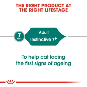 Royal Canin Instinctive Adult Wet Cat Food +7 life stage