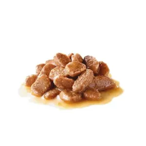 Royal Canin Hair & Skin Adult Wet Cat Food Pouch chunks in gravy