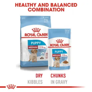 Royal Canin Medium Puppy Wet Food perfect combination