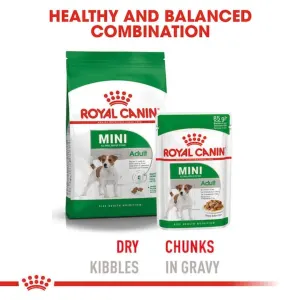 Royal Canin Mini Adult Wet Dog Food combination