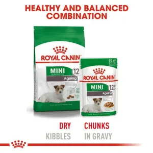 Royal Canin Mini Ageing Wet Dog Food combination