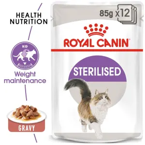 Royal Canin Sterilised Adult Wet Cat Food health nutrition