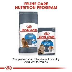 Royal Canin Ultra Light 10 Adult Wet Cat Food Pouch combination