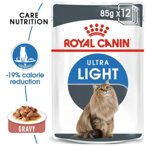 Royal Canin Ultra Light 10 Adult Wet Cat Food Pouch care nutrition