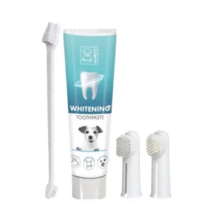 M-Pets whitening Dental Care Set contents in kit