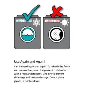 Simple Solution Pet Hair Lift Mitts how to clean