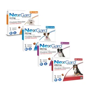 NexGard Tick & Flea Chew for Dogs