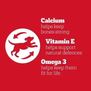 Pedigree TastyBites Dog Treats with added calcium and vitamin E