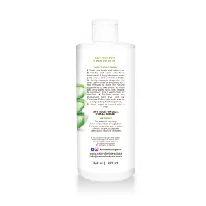 Pannatural Hypo Allergen Shampoo back of bottle