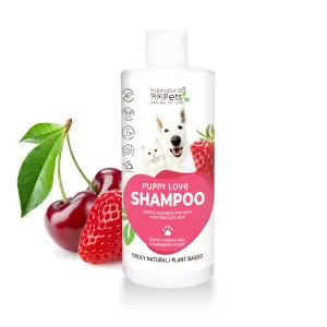 Pannatural Puppy Love Shampoo with strawberry and cherry