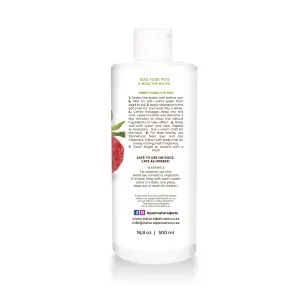 Pannatural Puppy Love Shampoo back of labelling