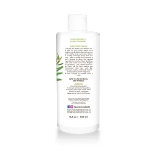 Pannatural Soothe that Itch Shampoo back of bottle