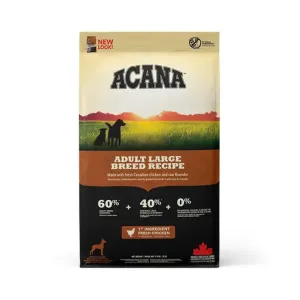 Brown bag of Acana Large breed Adult dog food