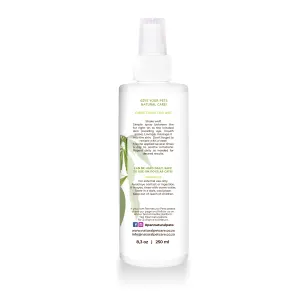 Pannatural Heavenly Hemp Body spray back of bottle