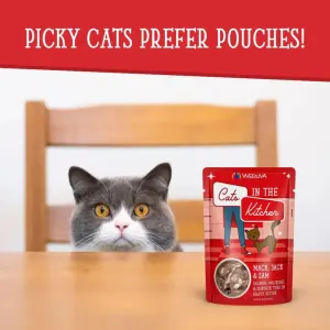 Weruva Mack, Jack & Sam Wet Cat Food cats prefer pouches