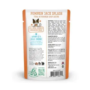 Weruva Pumpkin Jack Splash Wet Cat Food back of packaging