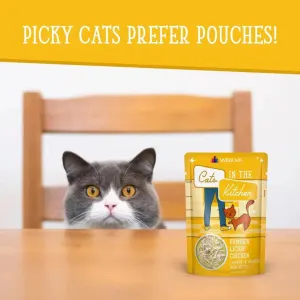 Weruva Pumpkin Lickin' Chicken Soup for Cats prefer pouches