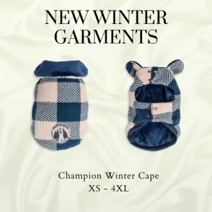 Dog’s Life Champion Winter Cape blue