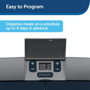 Digital 2 Meal Pet Feeder easy to program