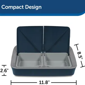 Digital 2 Meal Pet Feeder size